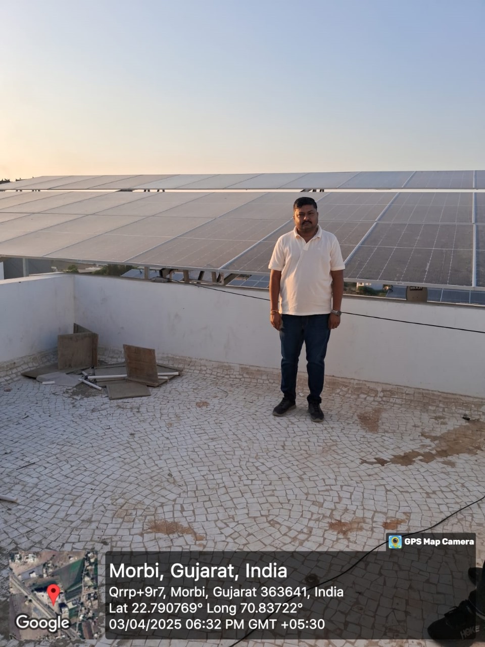 Solar installation for customer 1