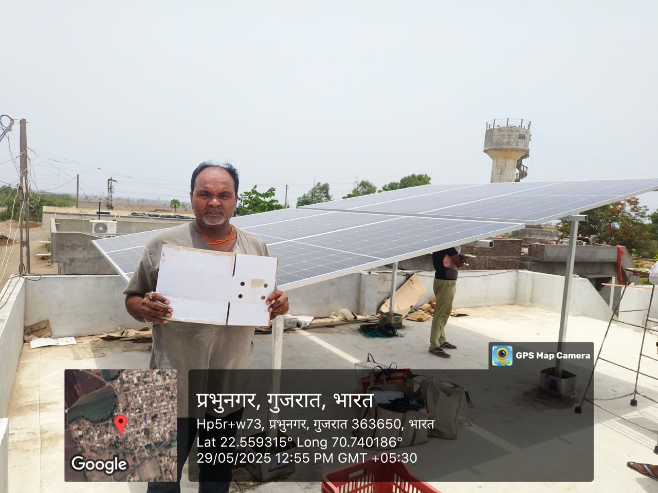 Solar installation for customer 10