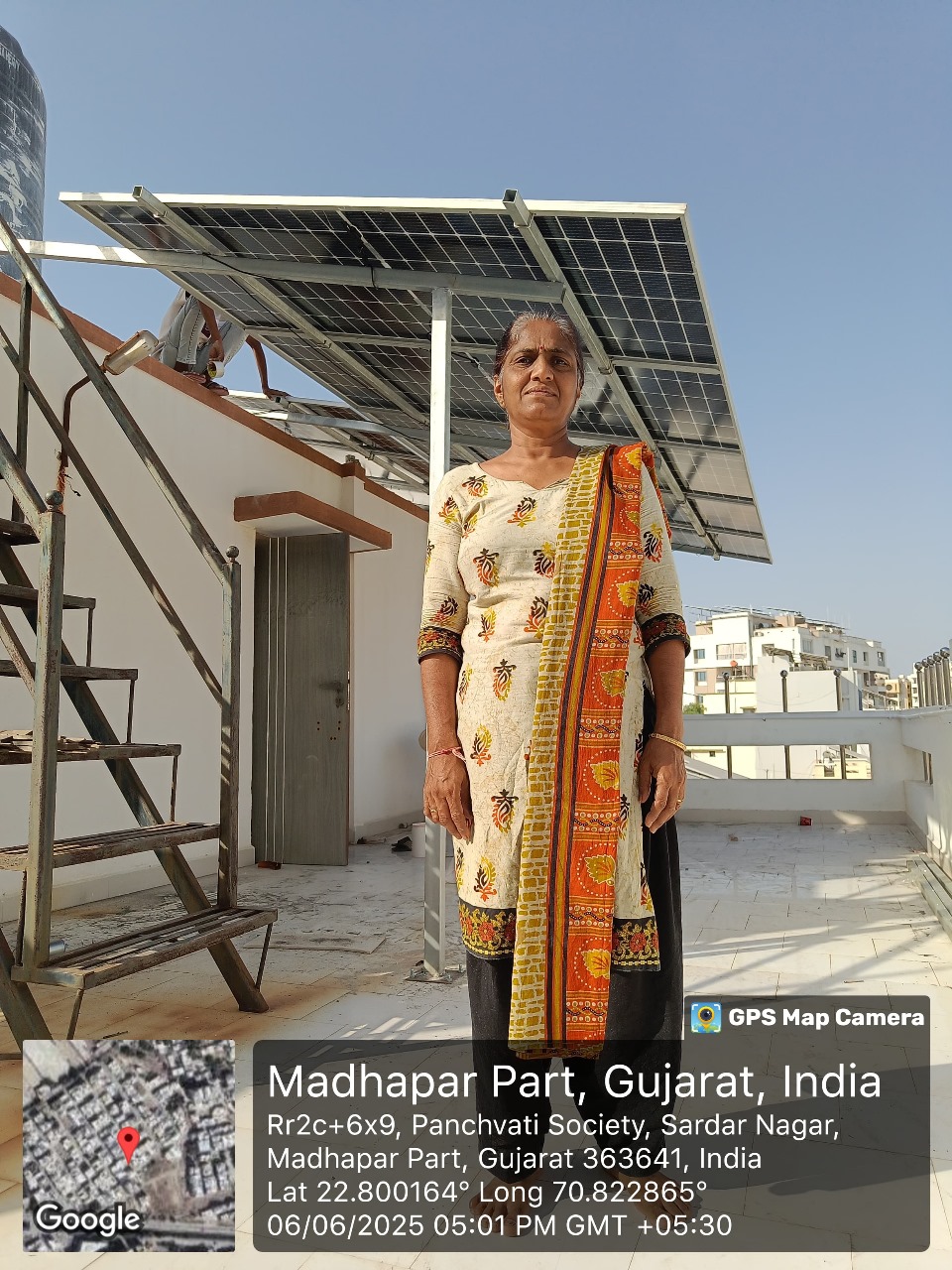 Solar installation for customer 11