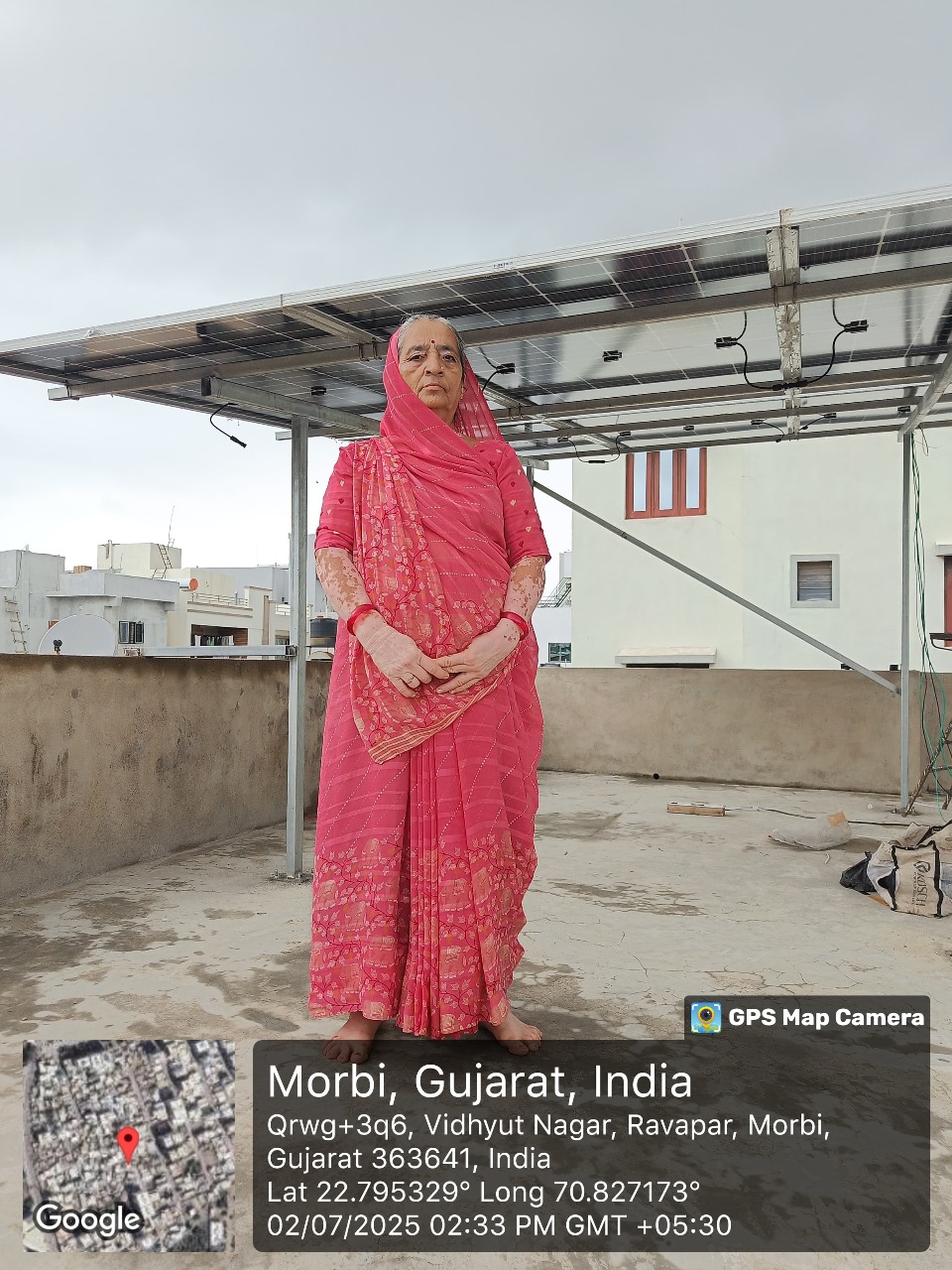 Solar installation for customer 13