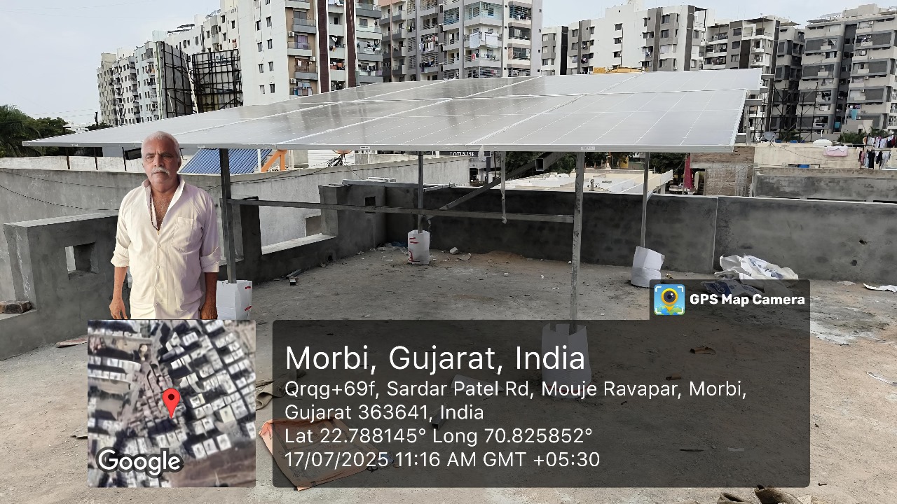 Solar installation for customer 16