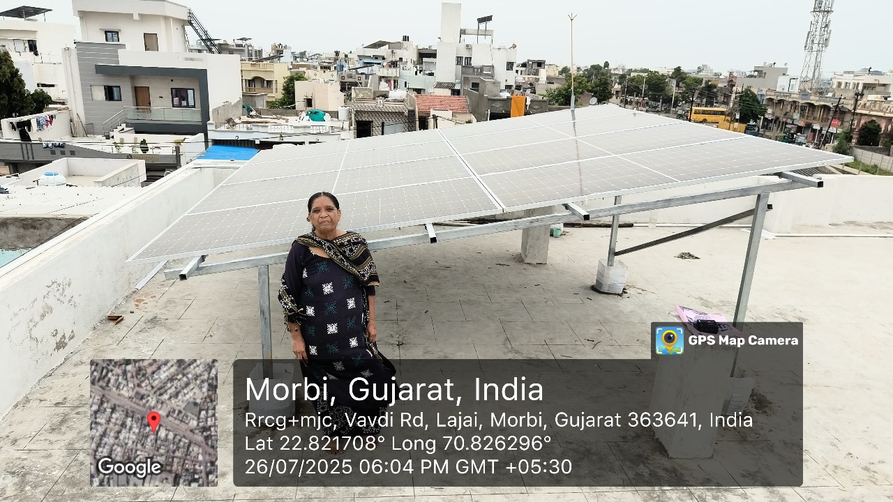 Solar installation for customer 17