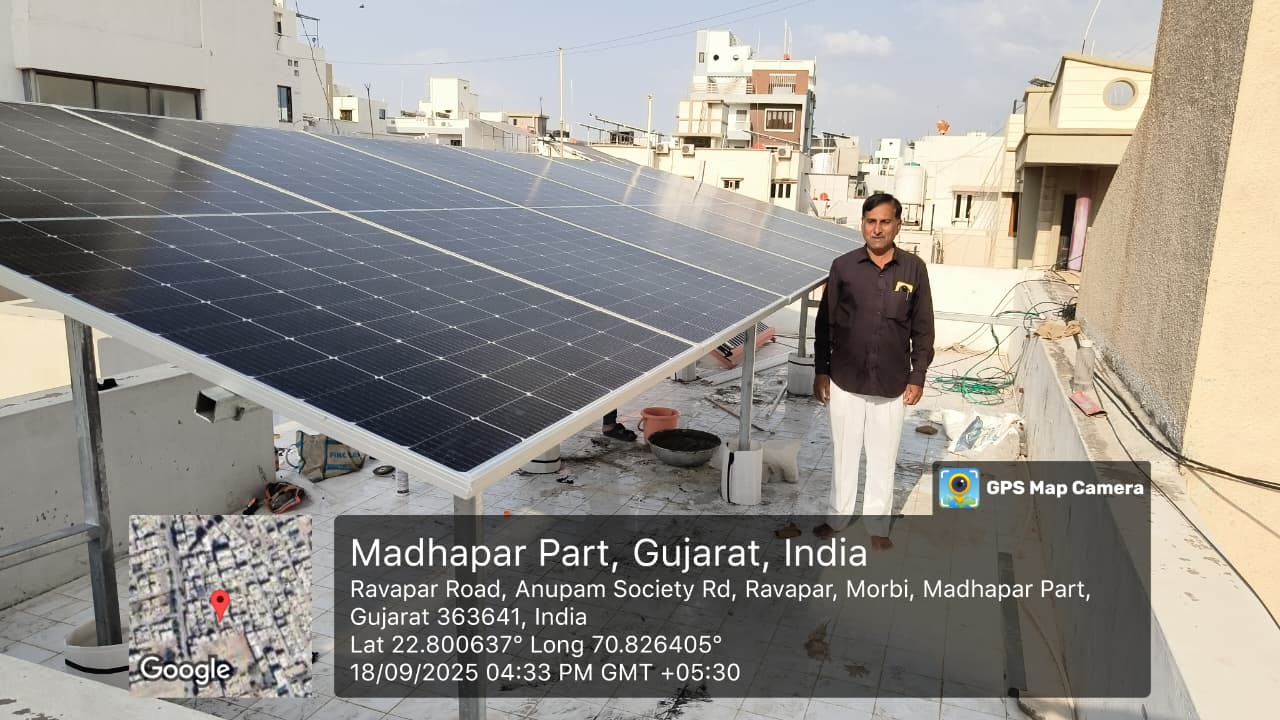 Solar installation for customer 23