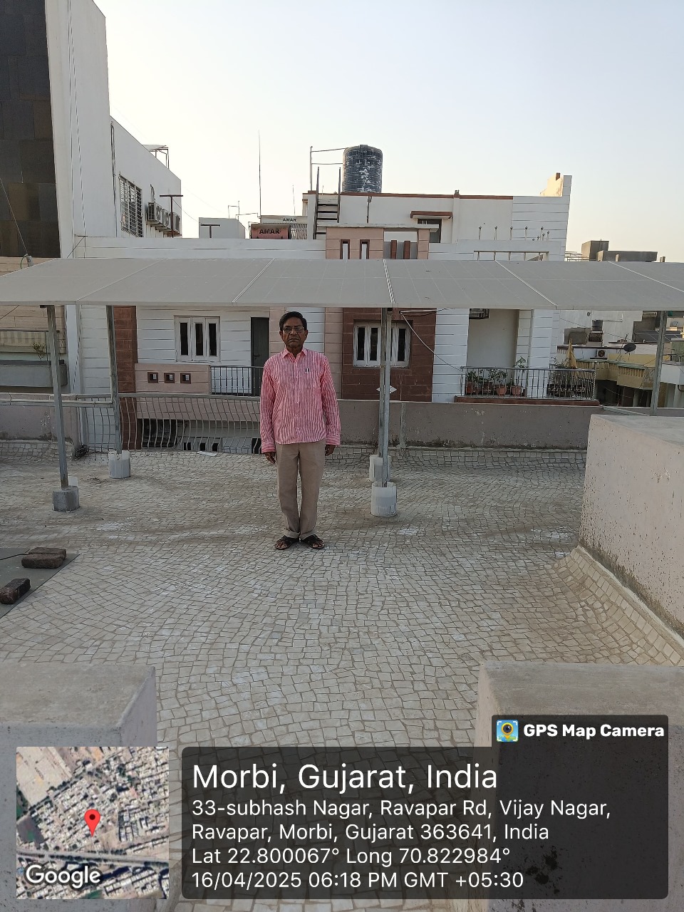 Solar installation for customer 6