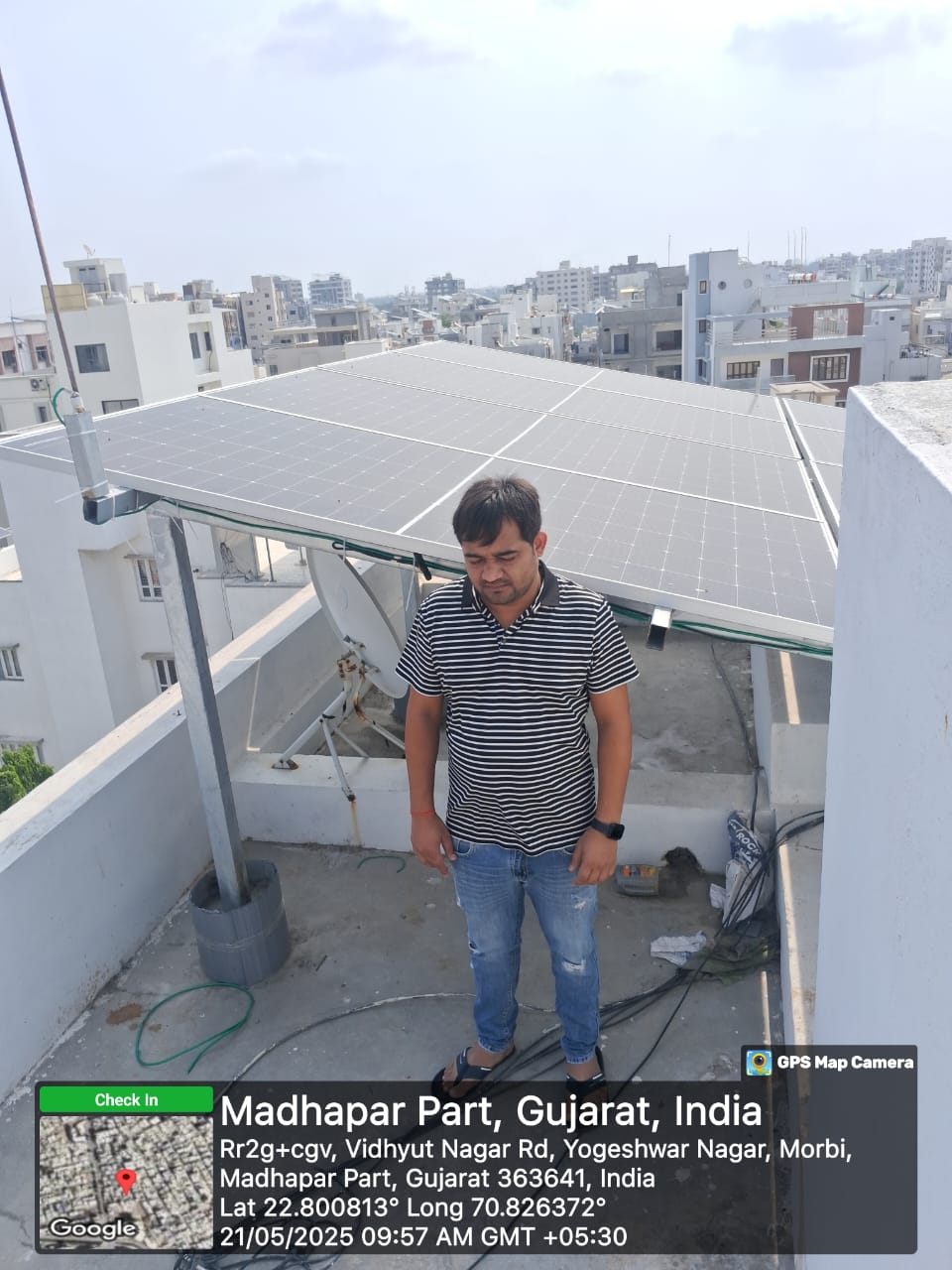 Solar installation for customer 7