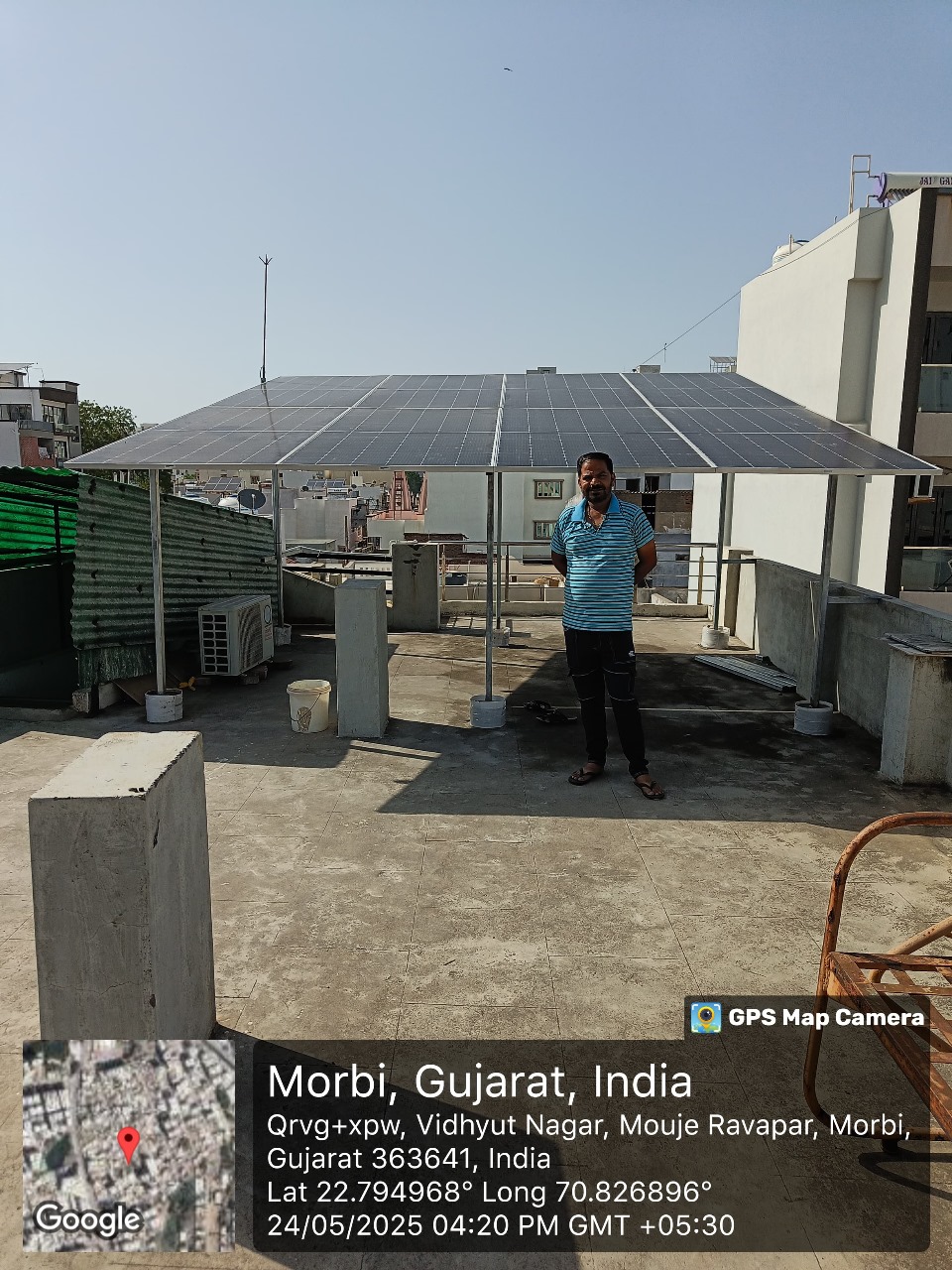 Solar installation for customer 9